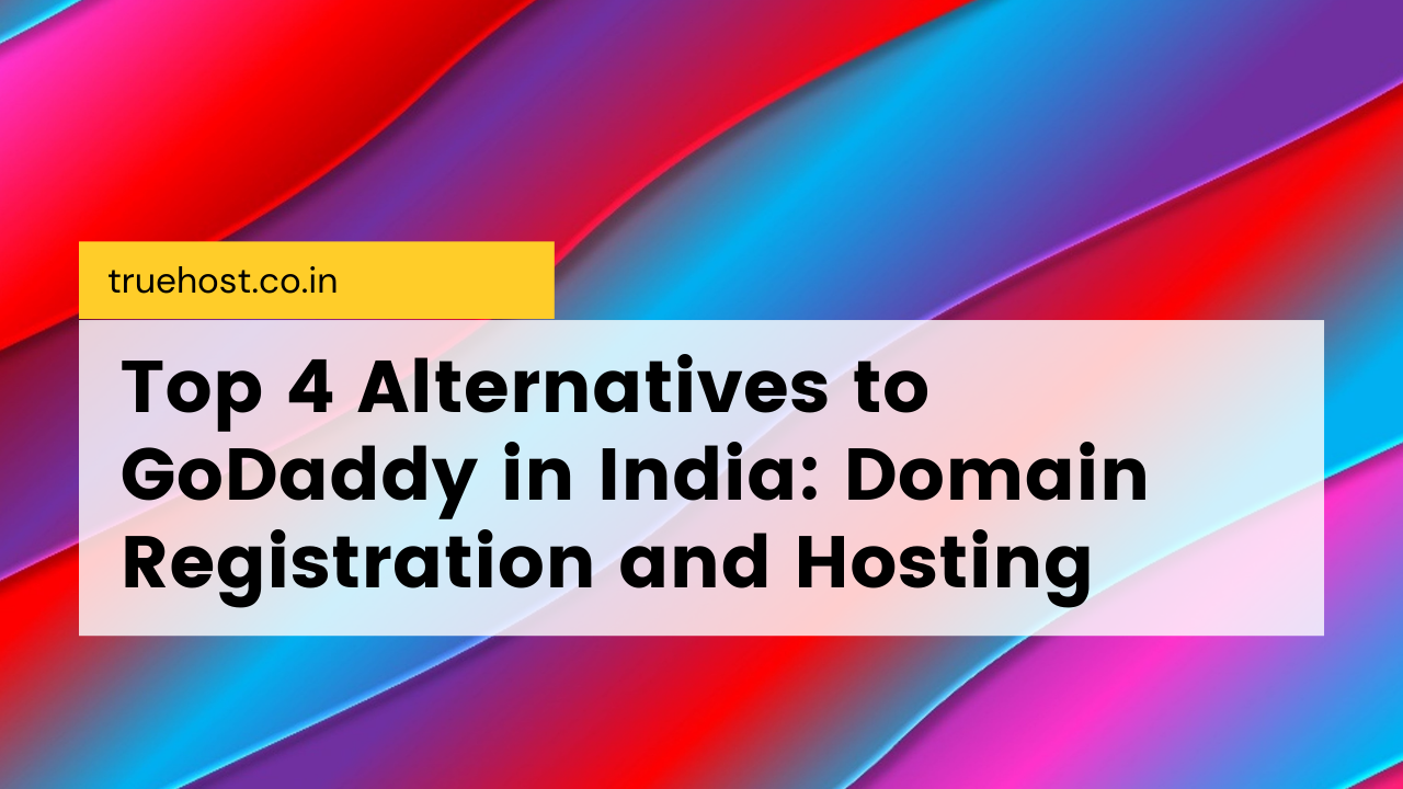alternatives to Godaddy in India