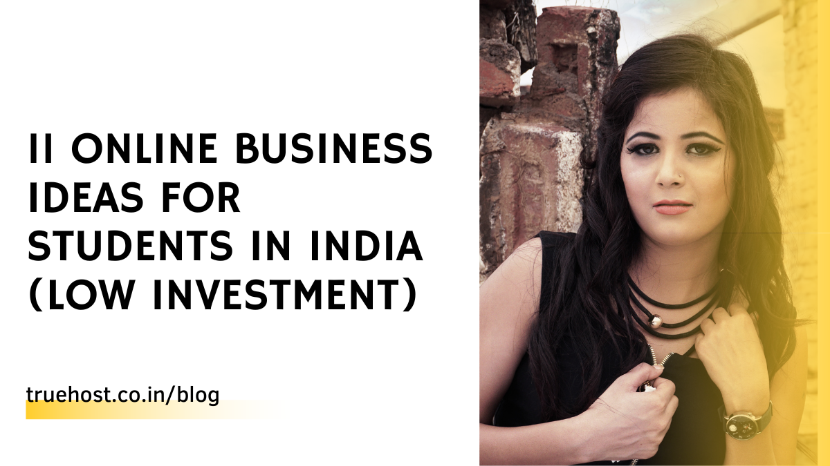 11 Online Business Ideas For Students in India (Low Investment)