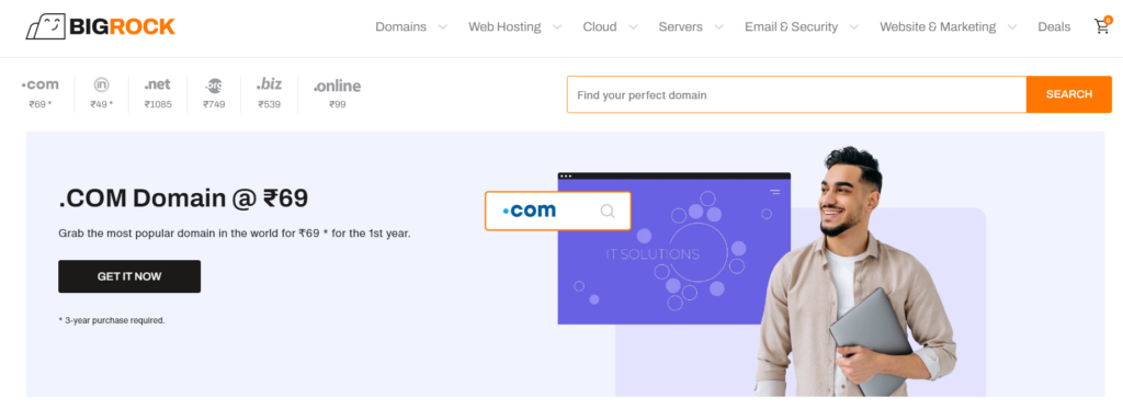 Another of the popular web hosting companies in India, and one of the notable Godaddy India alternatives.