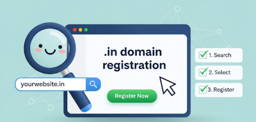 How to Register a .in Domain: Easy .in Domain Registration 1 in domain registration