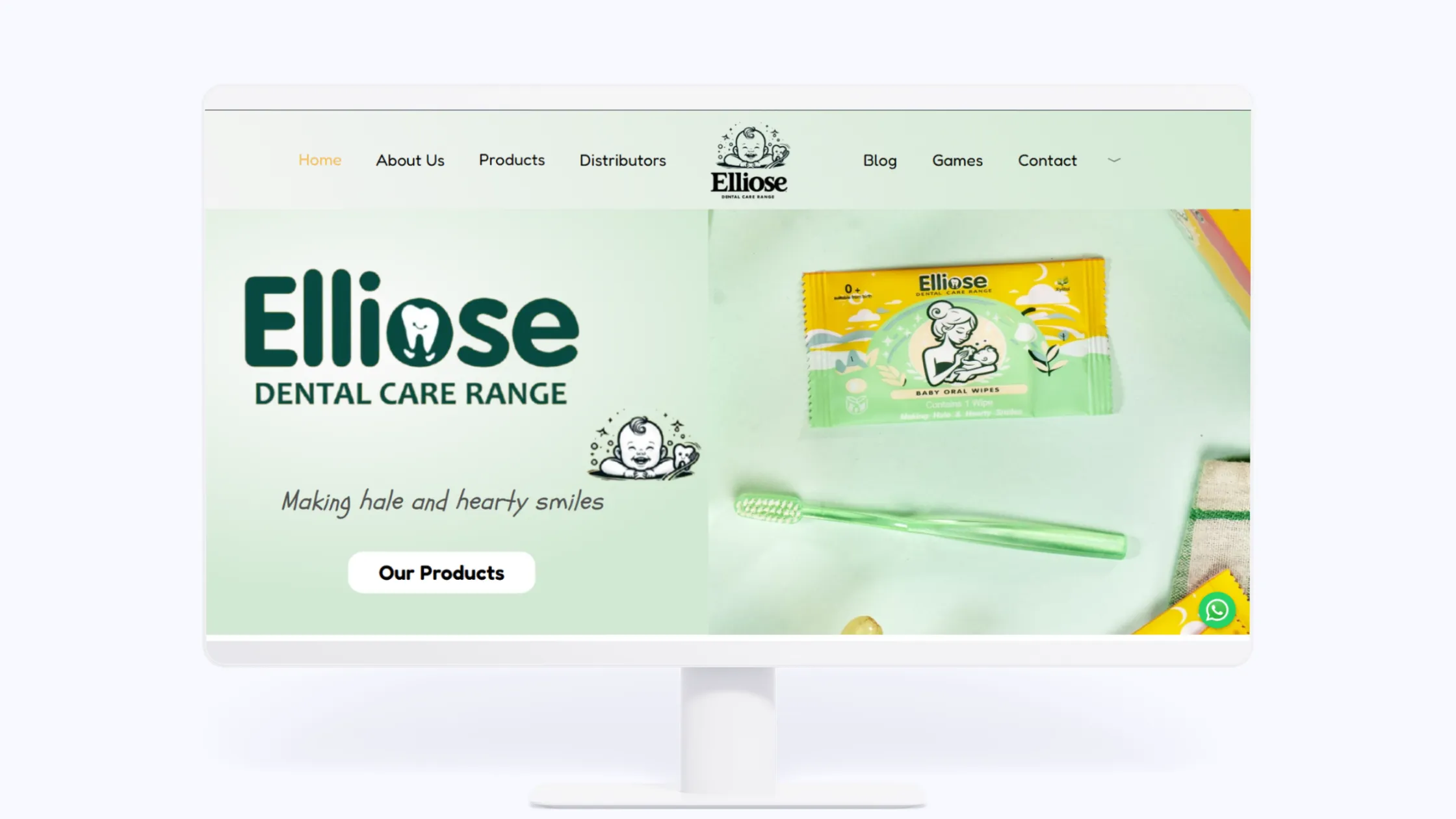 Web design services in Kenya prtfolio elliose