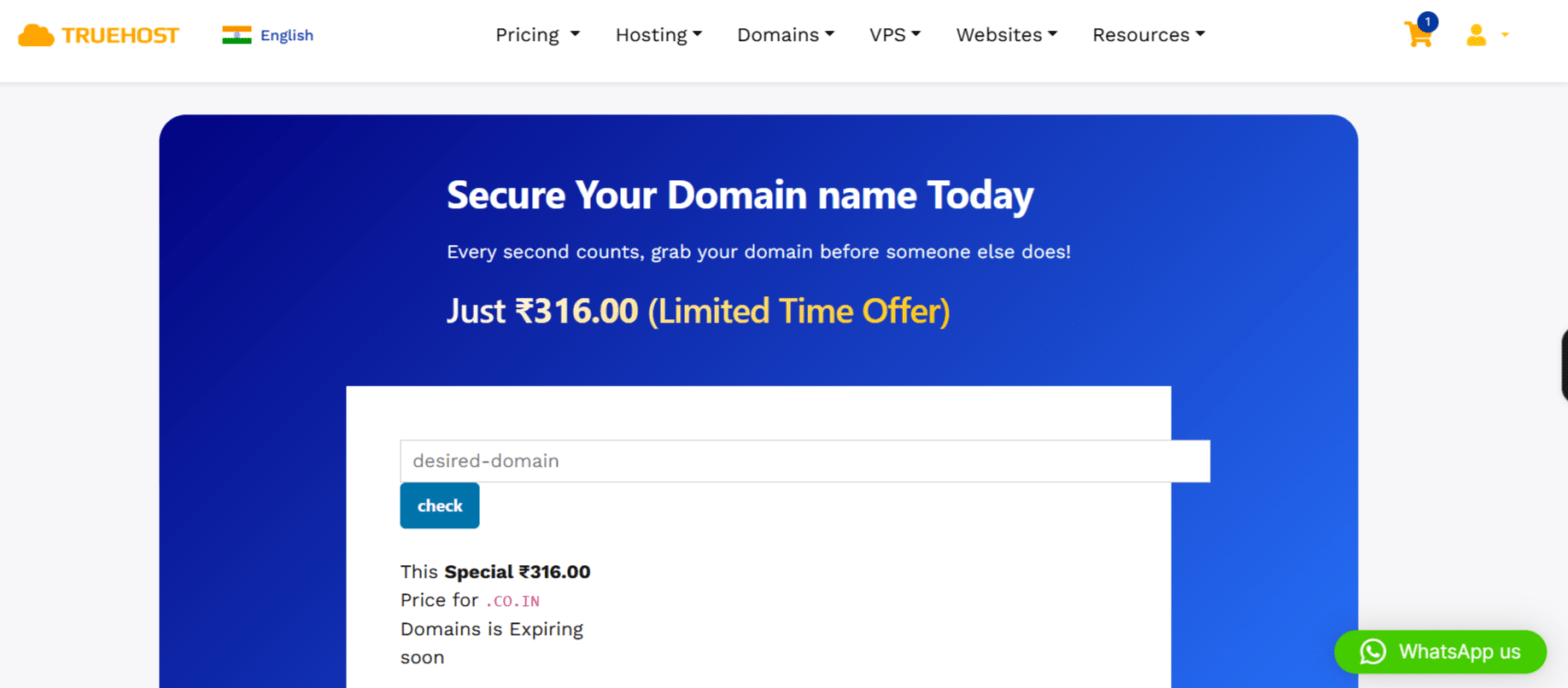 .co.in Domain Pricing: What To Pay