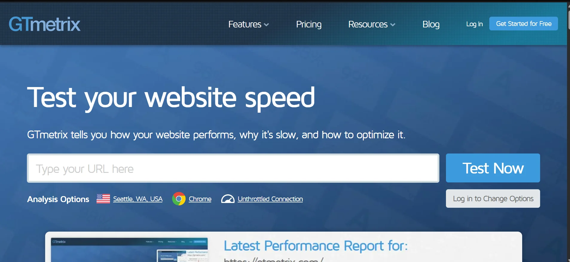 Is Your Website Ready for Holi? 7 Ways to Prepare for High-Traffic Sales 2 GTmetrix-homepage