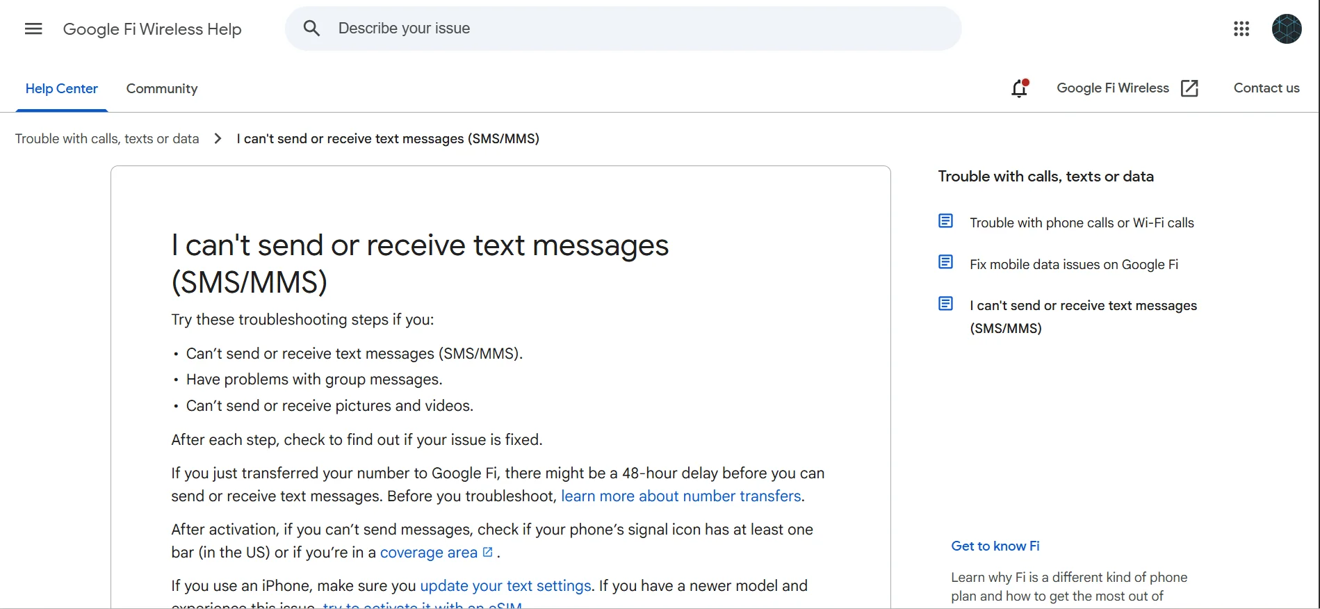 Google-customer-support-portal