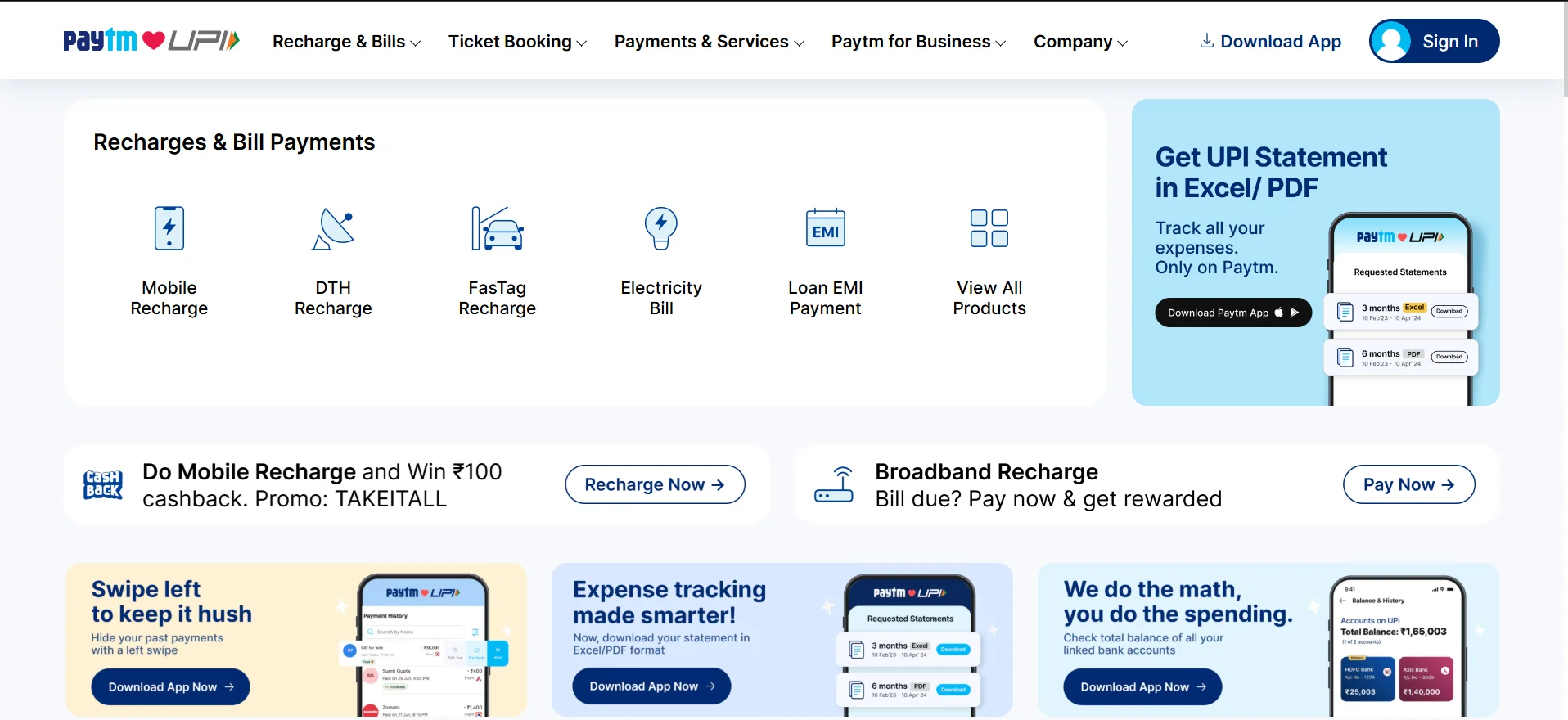 Paytm-homepage