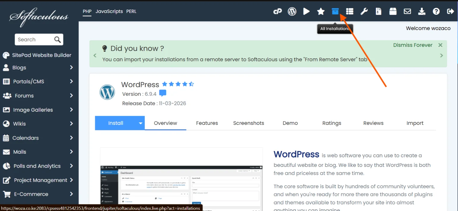 cpanel-all-installations