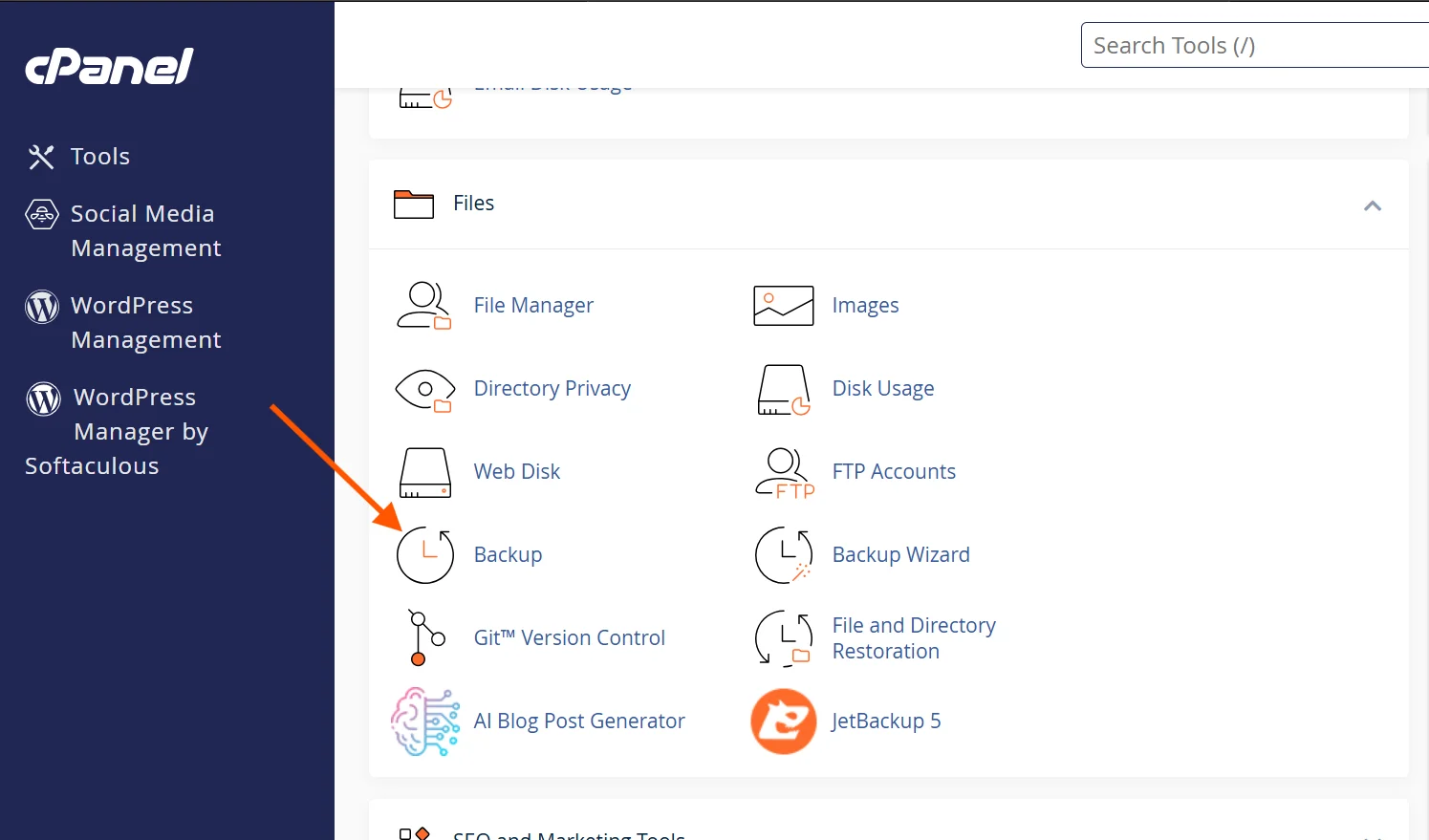 How To Do a Website Backup and Restore Using cPanel 9 cpanel-backup