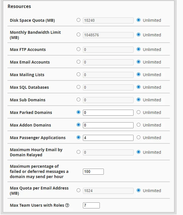 whm-package-resource