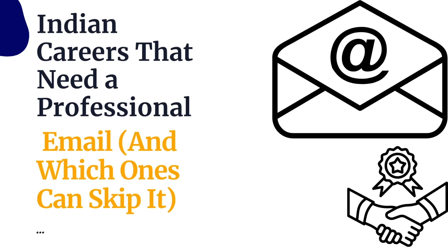 Indian Careers That Need a Professional Email (And Which Ones Can Skip It)